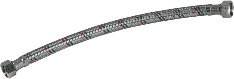 Manguera de conexión inoxidable M1/2" x M1/2" 80 cm