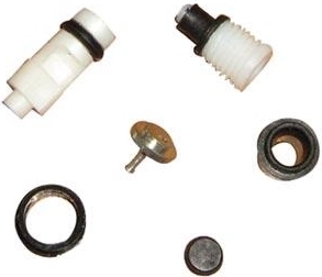 Kit de reparación universal para cabezales de botellas