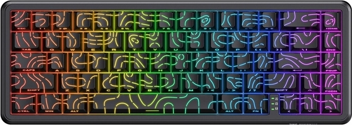 Teclado gaming ONIKUMA con interruptores magnéticos G67 ARGB