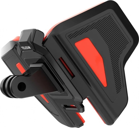 Soporte para casco de motocicleta para cámaras deportivas TELESIN