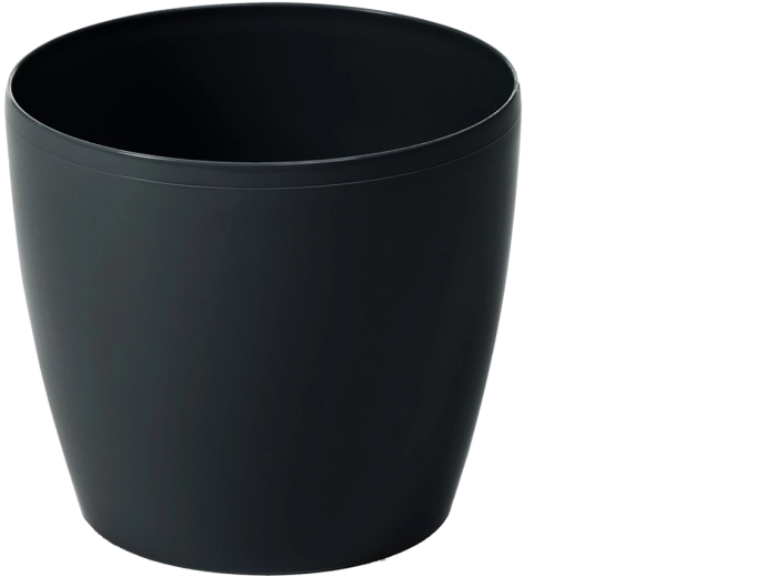 Maceta Magnolia 25 cm negra