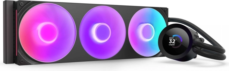 NZXT Kraken Plus 360 RGB LCD negro