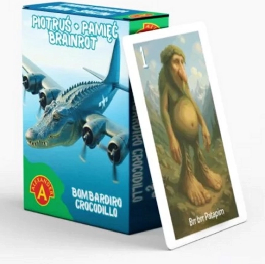 Cartas Piotruś Brainrot – Bombardiro Crocodillo