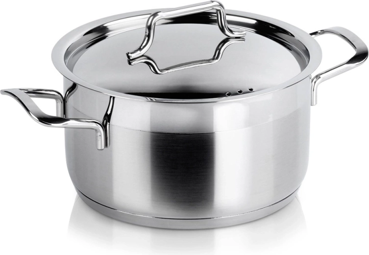 Olla de acero inoxidable con tapa ANETT 16 cm, 1,9 l
