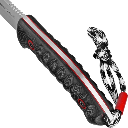 Empuñadura ergonómica de micarta con agarre seguro