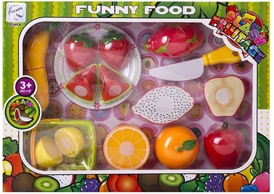 Fruta – set para cortar con accesorios - 1 pieza