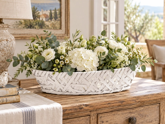 Acabado de madera blanco