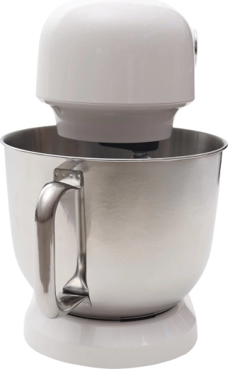 Bol de acero inoxidable de 5 l con asa y base estable