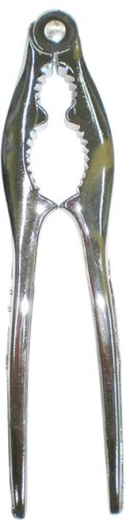 Cascanueces totalmente metálico de acero de 15,5 cm