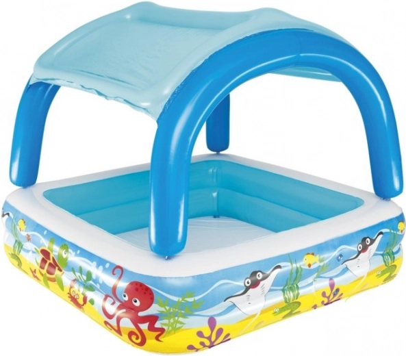 Techo hinchable para más sombra