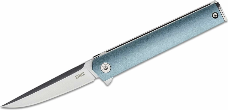 Navaja de bolsillo CRKT CEO Compact Blue 6,6 cm, azul, GRN