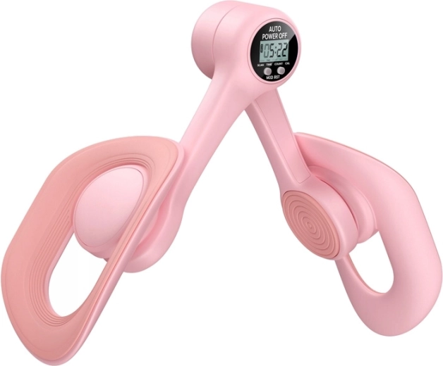 Entrenador Merach para muslos y suelo pélvico rosa