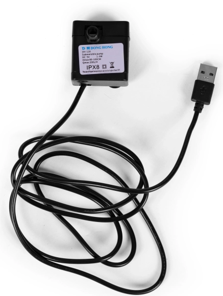 Bomba USB silenciosa y mantenimiento fácil