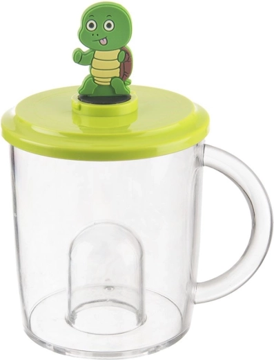 Taza infantil con figura de tortuga 240 ml