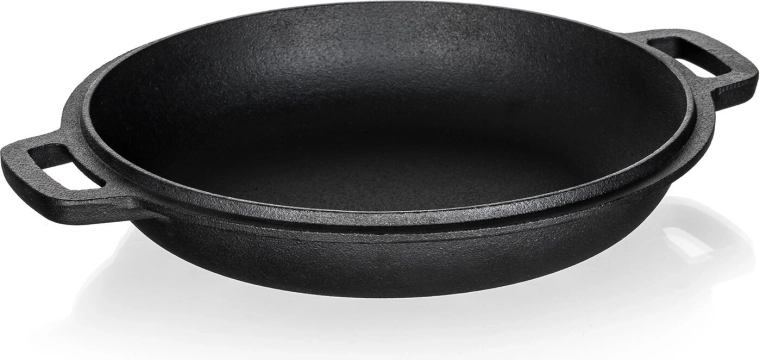 La tapa como sartén o fuente para horno