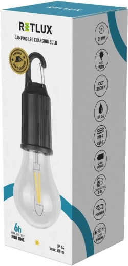 Luz cálida de hasta 90 lm