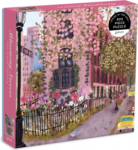 Puzzle Calle en flor – 500 piezas GALISON