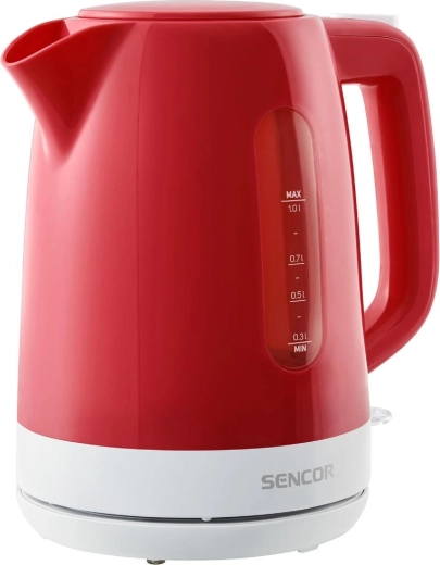 Hervidor eléctrico Sencor SWK 1024RD rojo
