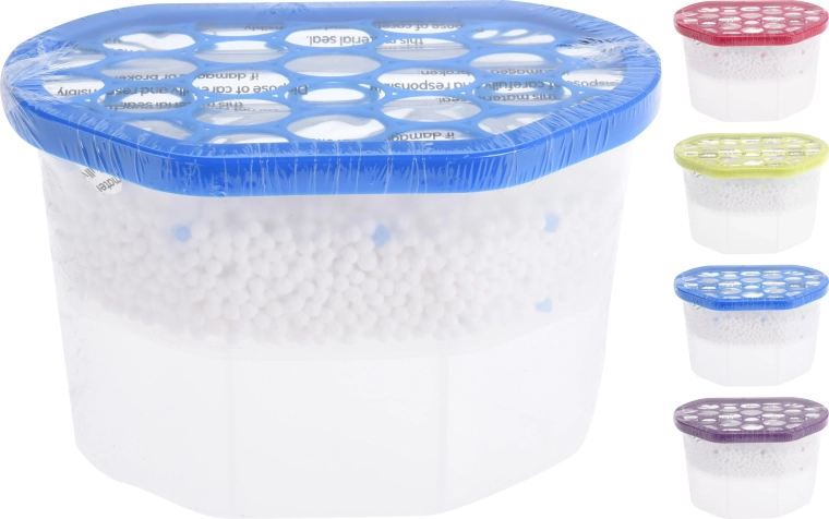 Absorbente de humedad 230 g con fragancia, mezcla de colores