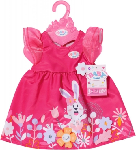 Vestido floral para la muñeca Baby Born 43 cm