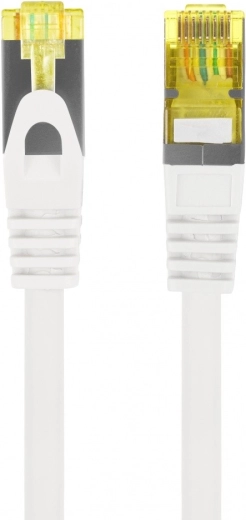 Cable patch Lanberg Cat6a S/FTP LSZH CU 0,5 m blanco - 1 unidad