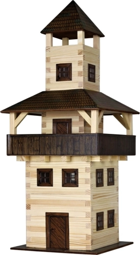 Walachia maqueta de madera para pegar, torre