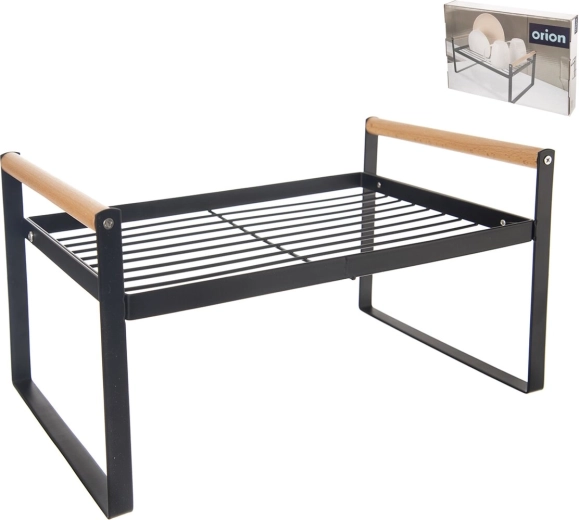 Orion escurridor de cocina para vajilla Radka metal/madera