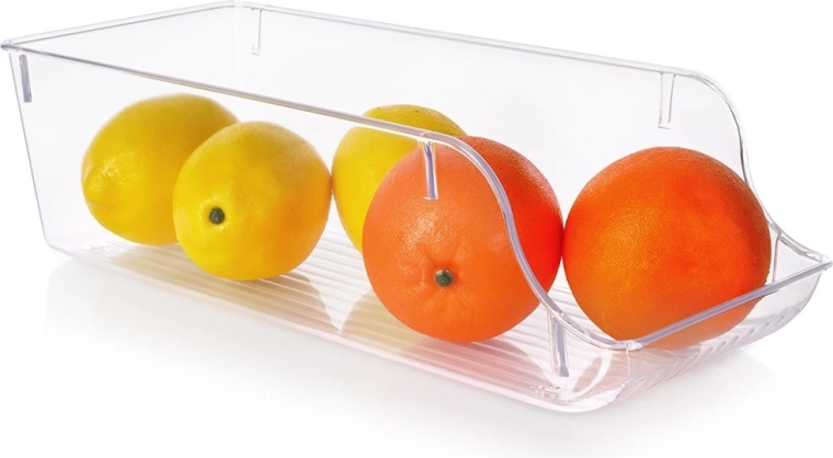Organizador de plástico para nevera 35 × 14 × 10 cm