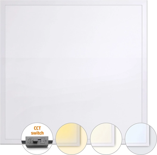Panel LED Solight retroiluminado CCT 36 W 60×60 cm blanco