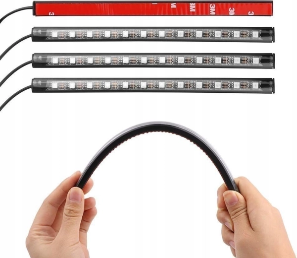 Tiras flexibles de fácil instalación