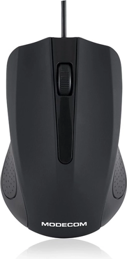 Ratón ergonómico con cable MODECOM para uso diario