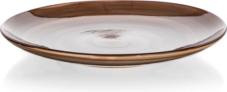 Plato de postre de cerámica 21,5 cm PALAS marrón
