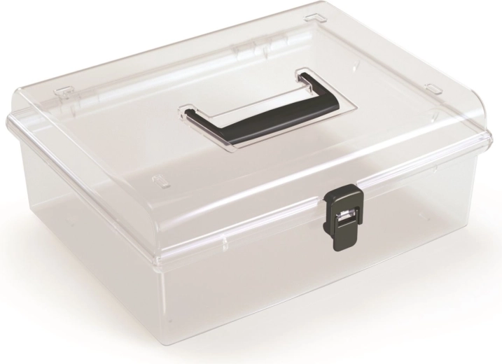 Organizador de plástico NUF LOW Prosperplast, negro