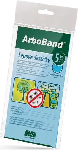 Placa adhesiva ArboBand azul (5 uds)