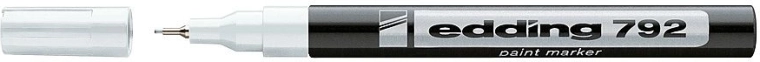 Rotulador de pintura Edding 792 blanco