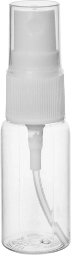 Botella cosmética recargable con pulverizador 15 ml