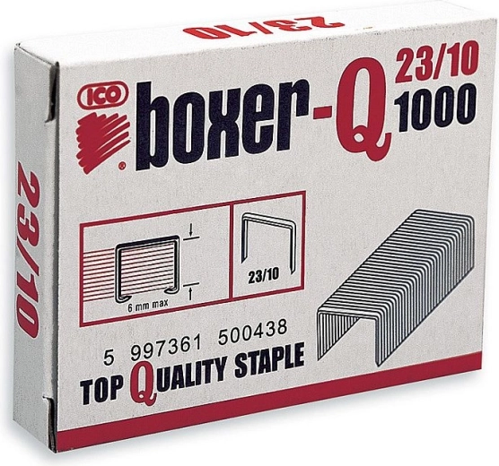 Grapas 23/10 galvanizadas, 1000 uds.