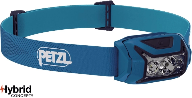 Frontal PETZL Actik, azul