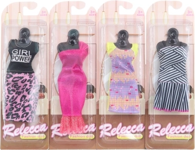 Vestidos para muñeca – 4 variantes