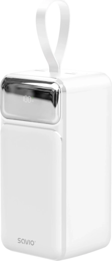 Powerbank Savio 50 000 mAh blanca