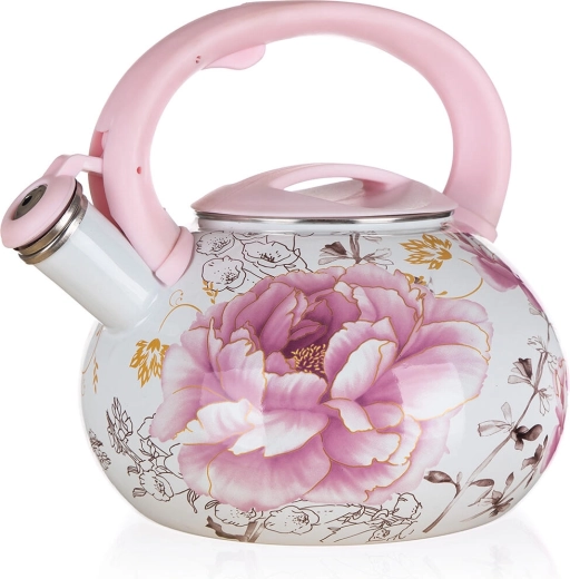 Tetera esmaltada para té 3 l MAGNOLIA, diámetro 22,5 cm