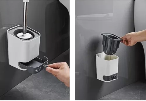 Soporte higiénico con parte de goteo