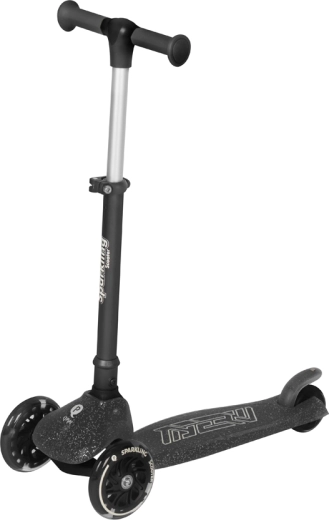 Patinete Qplay Sparkling black pro para niños 3+ – Negro