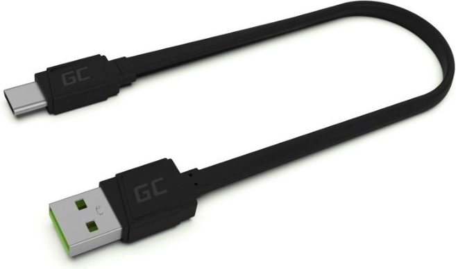Cable plano USB – USB‑C 25 cm GCmatte