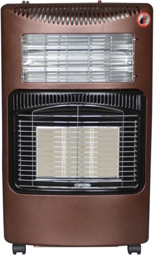 Estufa portátil combinada a propano-butano (PB) y electricidad KOMBI, 4,2 kW