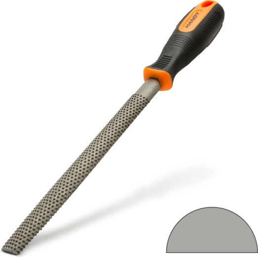 Lima semicircular para madera de grano medio
