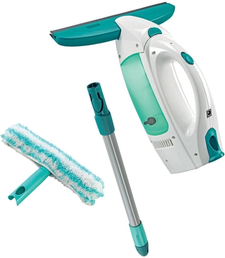 Aspirador para ventanas con pértiga de 43 cm y mopa LEIFHEIT Window Cleaner