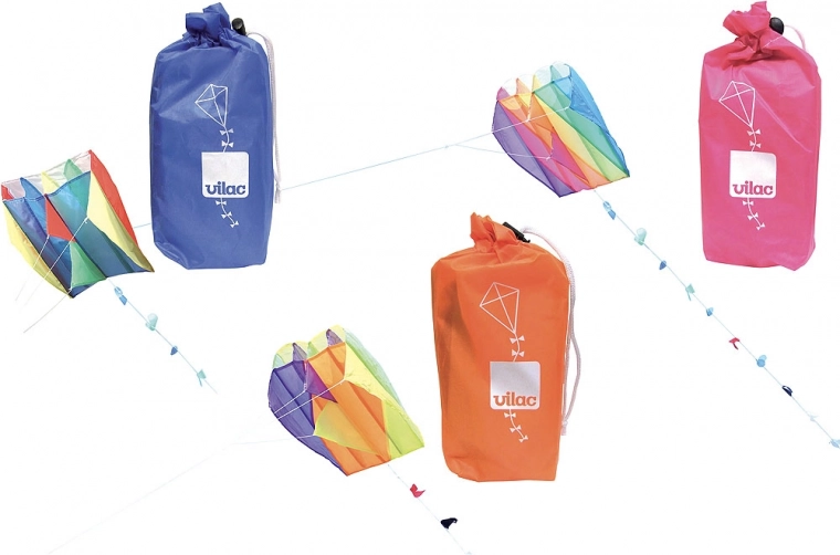 VILAC cometa voladora de bolsillo sin estructura