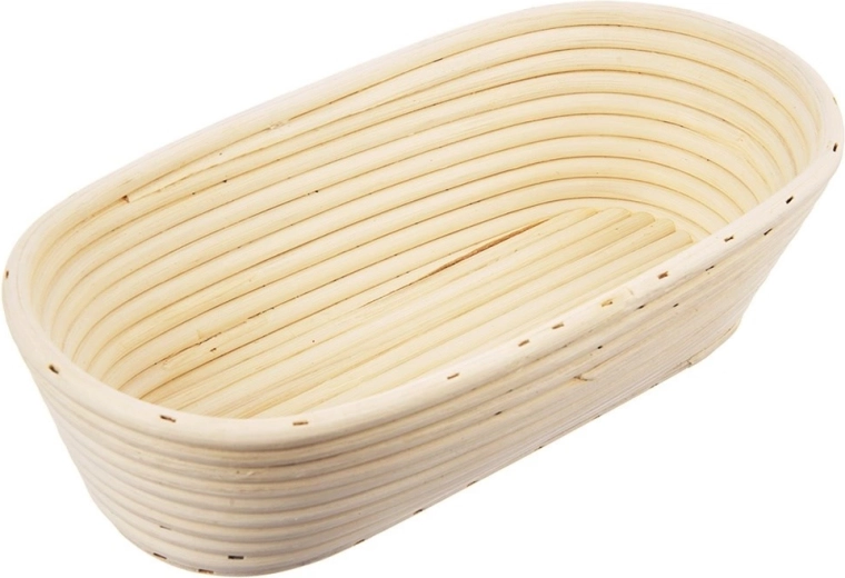 Cesta de ratán para fermentación de pan 1 kg, 26 × 13 × 9 cm