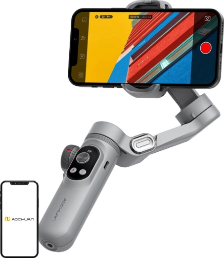 Estabilizador para smartphone AOCHUAN Smart X Pro estándar gris